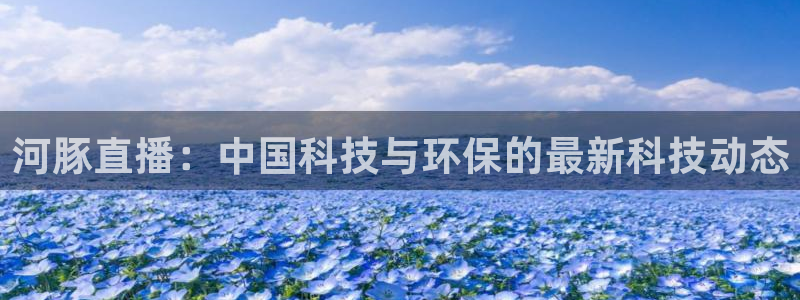 免费足球直播 so米：河豚直播：中国科技与环保的最新科技动态